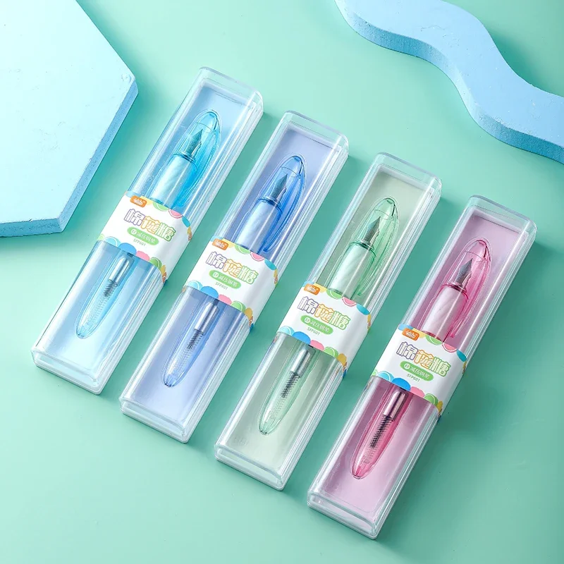Marshmallow Pen Soft Grip Glue Decompression Office Student Writing Replacement Bag Ink Absorbing Cute Fountain Pen Stationery
