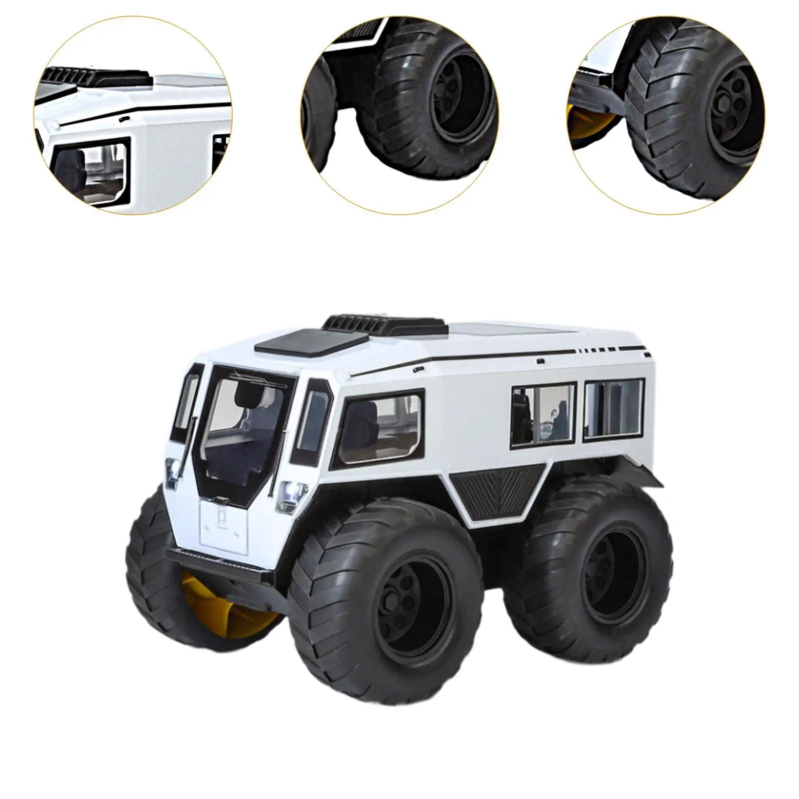 1/24 RC Crawler Car 4WD Geluids- en lichteffecten Hobby Speelgoed Hoog simulatieontwerp