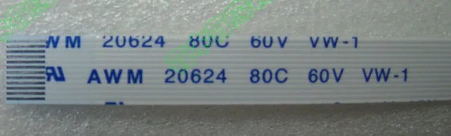 جديد FFC الشركة العامة للفوسفات شقة الكابلات المرنة تباعد 0.5 مللي متر الملعب 6pin طول 30 80 100 150 200 250 280 300 مللي متر الأمام AWM 20624 80C 60V VW-1