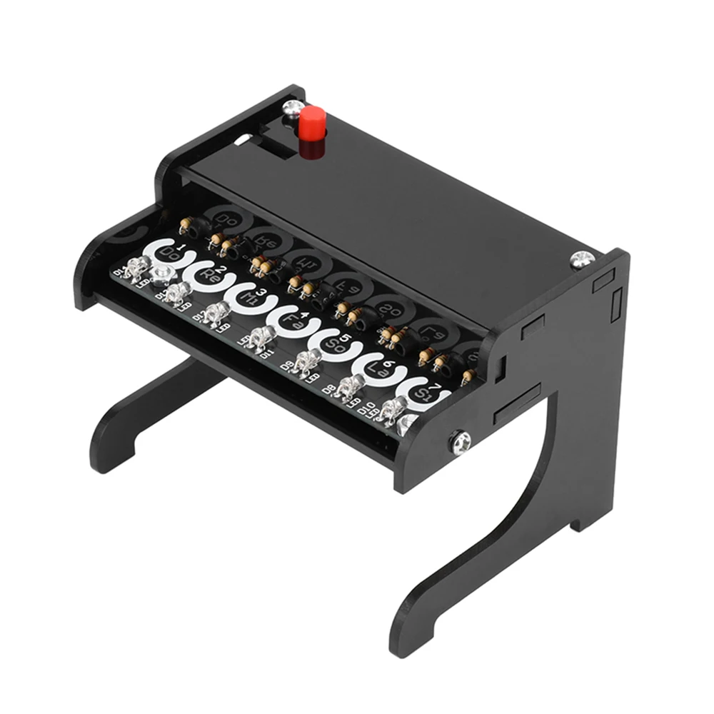 Electric Piano DIY Kits DIY Electronic Organ Module 51 Microcontroller String Less Photoelectric Organ Kit Soldering Practice