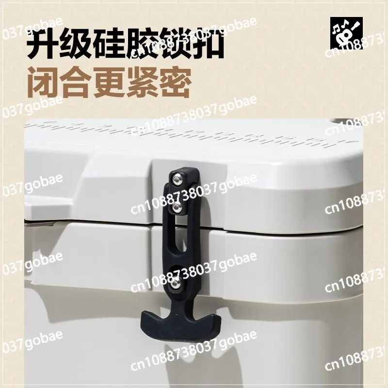 Insulation box outdoor camping large capacity 25L food and beverage refrigerator car portable portable
