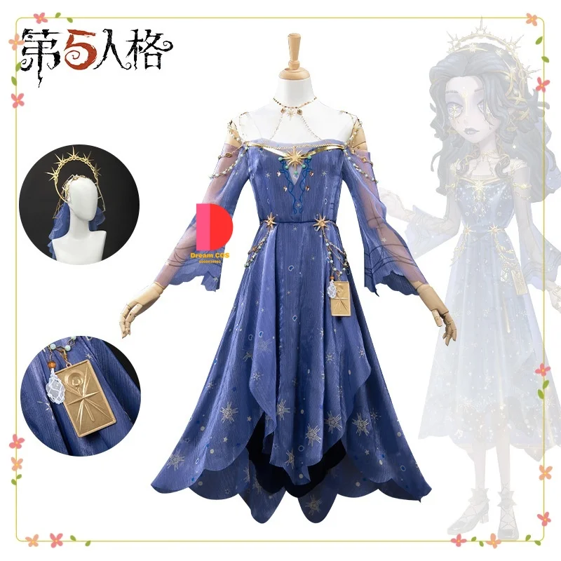 

Identity V Psychologist Eternal Dream Anime Character's Exclusive Legendary Skin Cosplay Costume Complete Women's Outfit