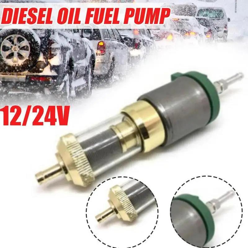 12V/24V 1KW-5KW Car Heater Fuel Pump 22ml Auto Engine Oil Pump Low Fluid Pump Extractor Scavenge Oil Heat Pump