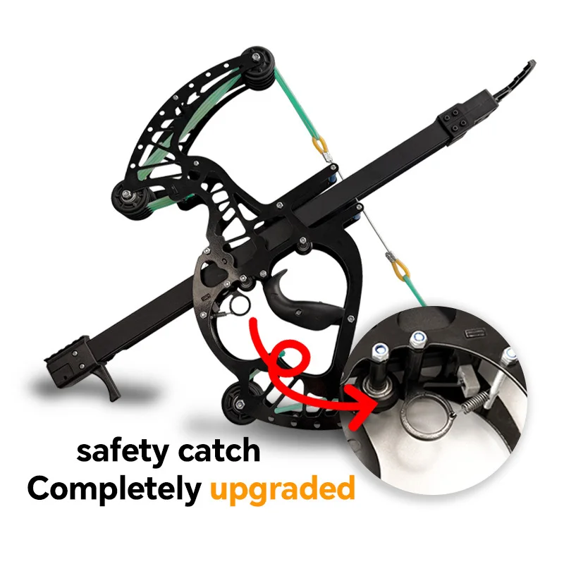 Arco composto totalmente metálico Veyron de terceira geração atualizado, com capacidade de 50 tiros, adequado para prática e caça