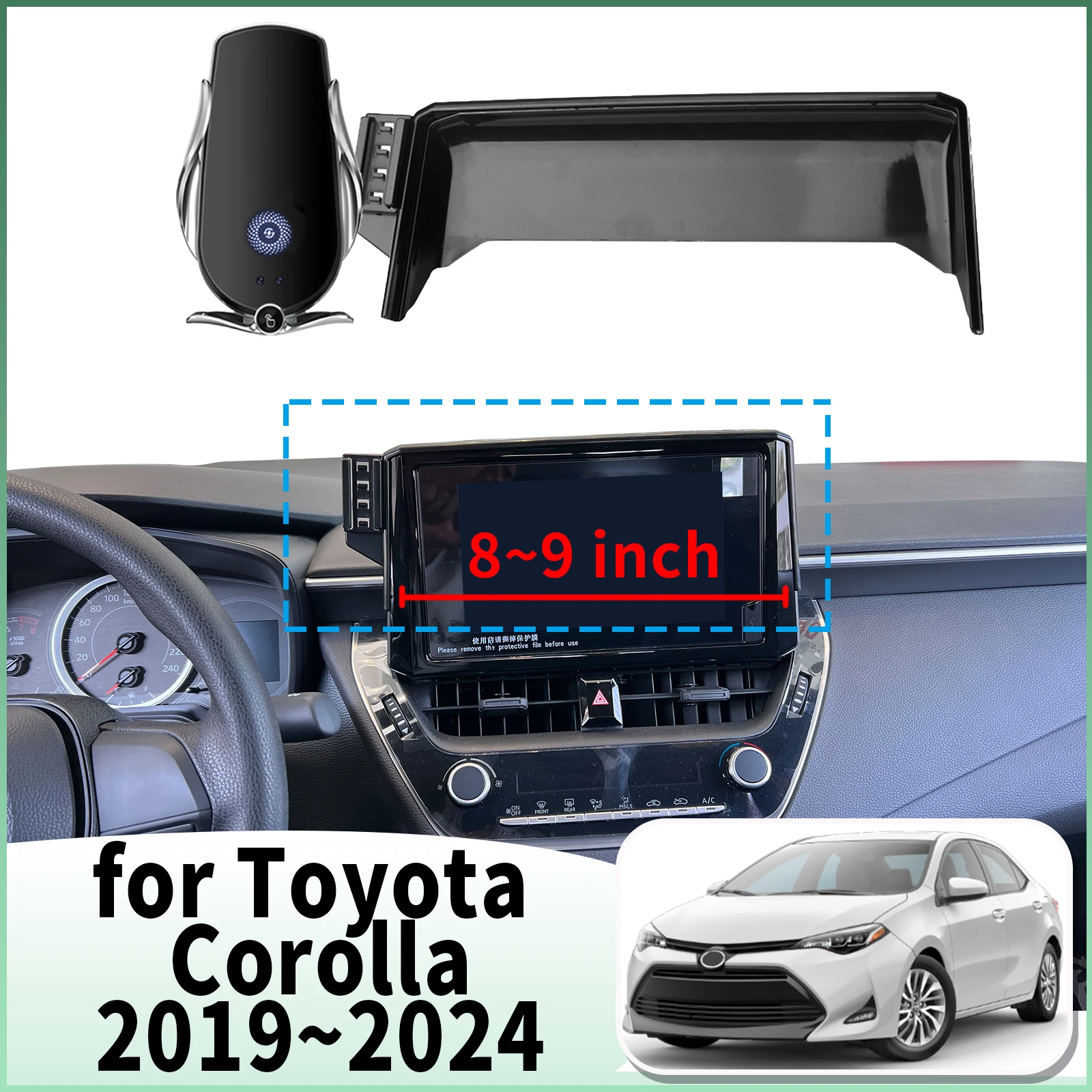 

fit for Toyota Corolla E210 2019 2020-2024 8/9in Specific Dashboard Navigation Phone Holder Mount Design Car​​ accessoires