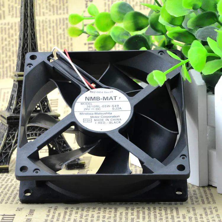 3610RL-05W-S49 24V 0.22A 9025 9CM CASE INVERTER COOLING FAN