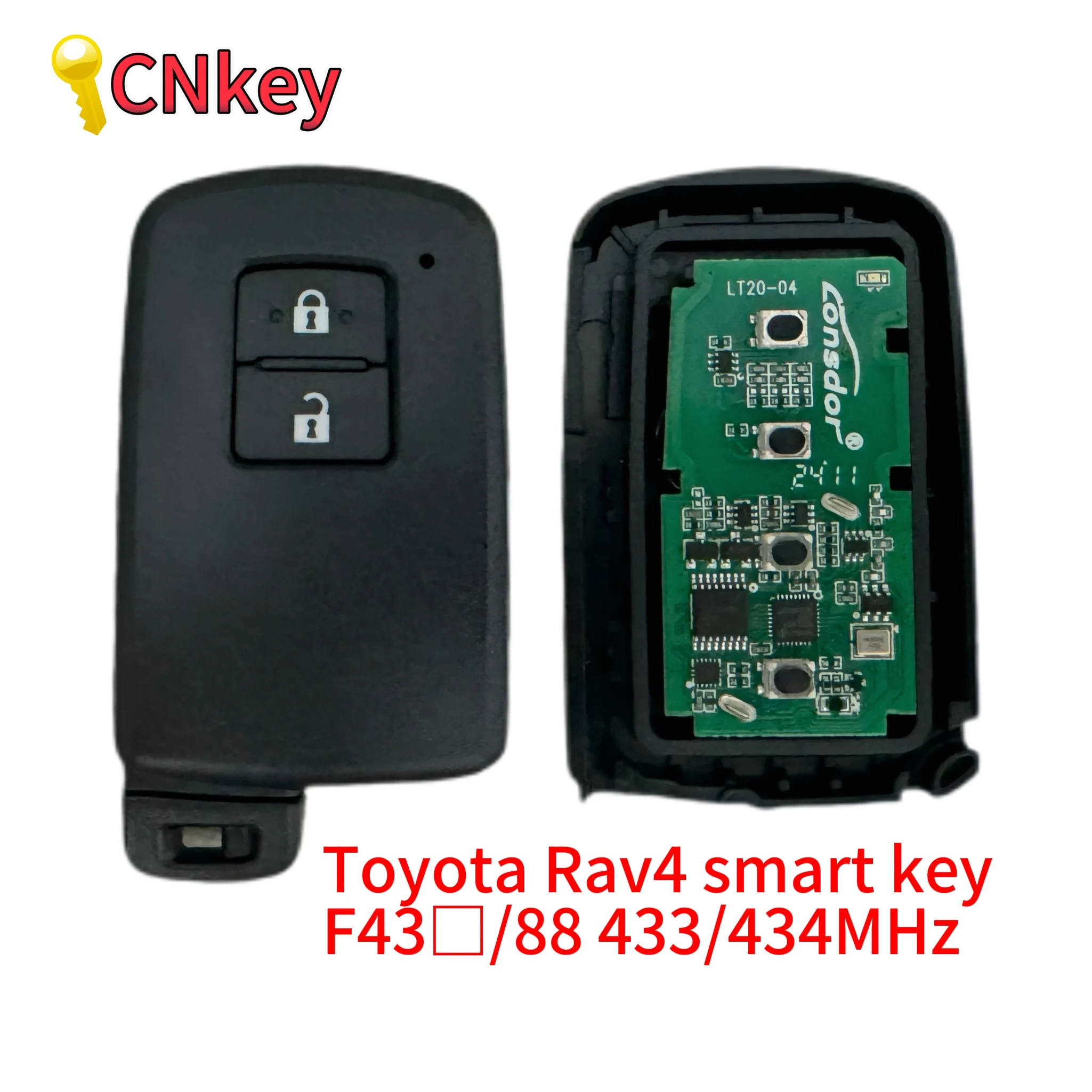 

Смарт-ключ Toyota Rav4 F43 d/88 433/434 МГц