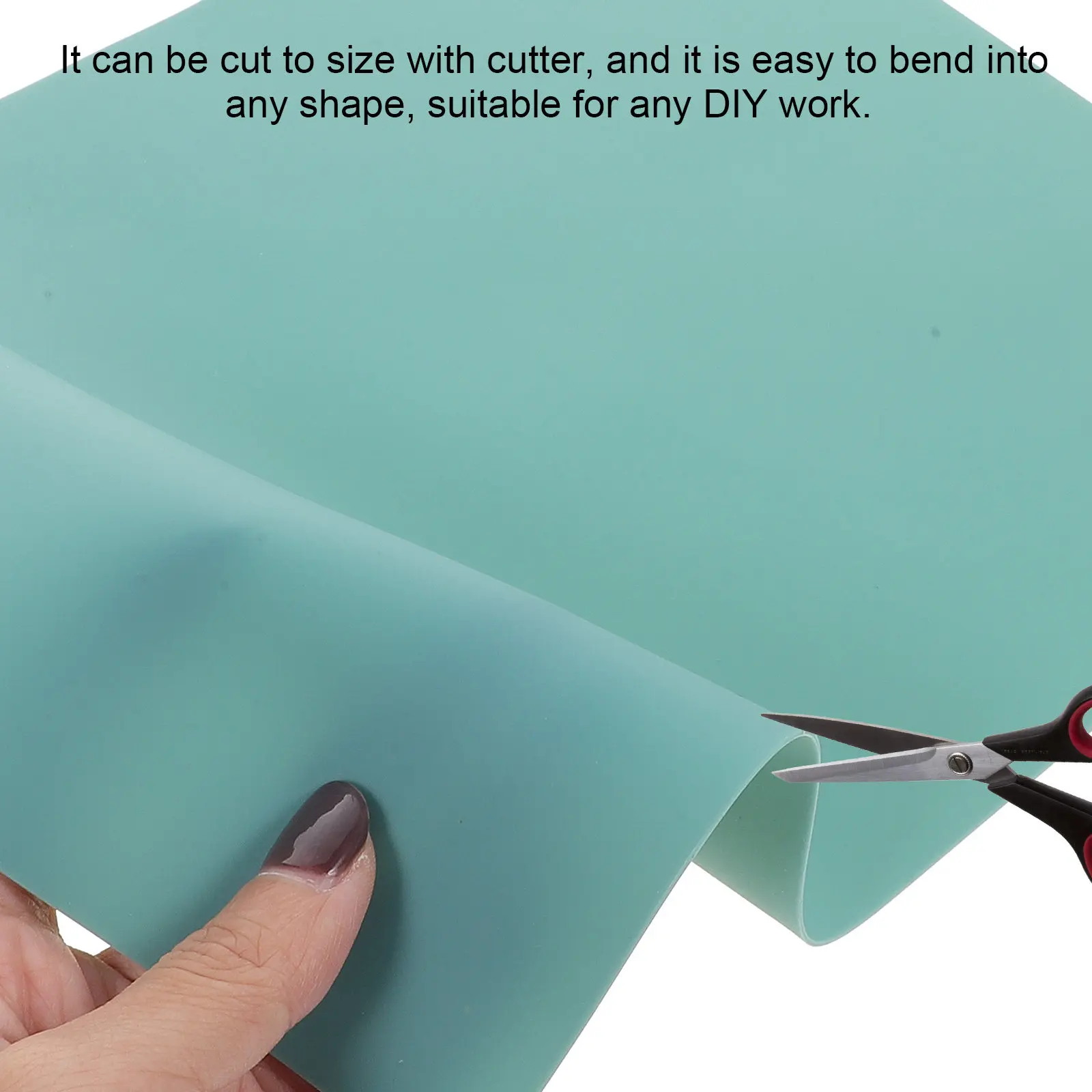 Silicone Rubber Sheet High Temp Gasket Material Stretchable Multi-Purpose Sheet for Baking DIY Crafts Writing Cushion