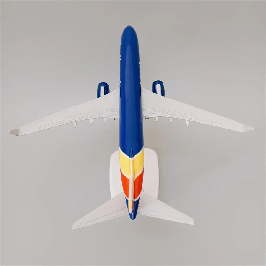 20cm Alloy Metal Air USA Southwest Airlines Boeing 737 B737 Airways Diecast Airplane Model Plane Model Aircraft w Landing Gears