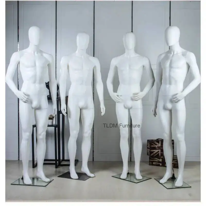 Modern Plastic Full-body Mannequin Clothing Store Display Stand Mannequin Window Display Stand Garment Sewing Supplies FYMQ