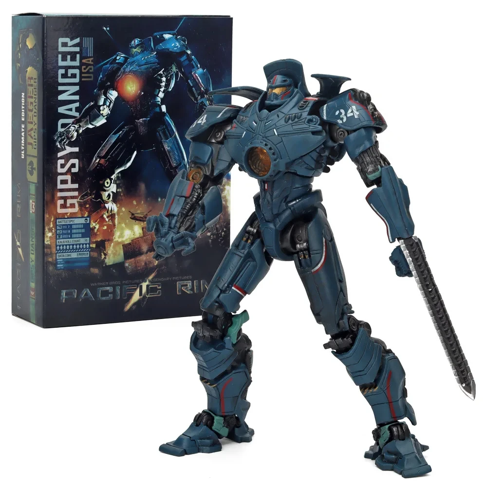 New Pacific Rim Anime Figures Striker Eureka Gipsy Danger Mech Action Figure Limited Movable Obsidian Fury Mecha Model Toys Gift