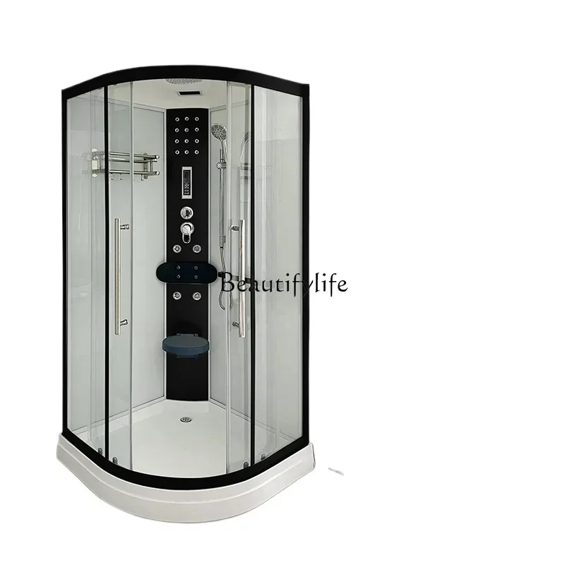 

1LIntegral shower room Household hotel Fan glass partition Bath integrated closed