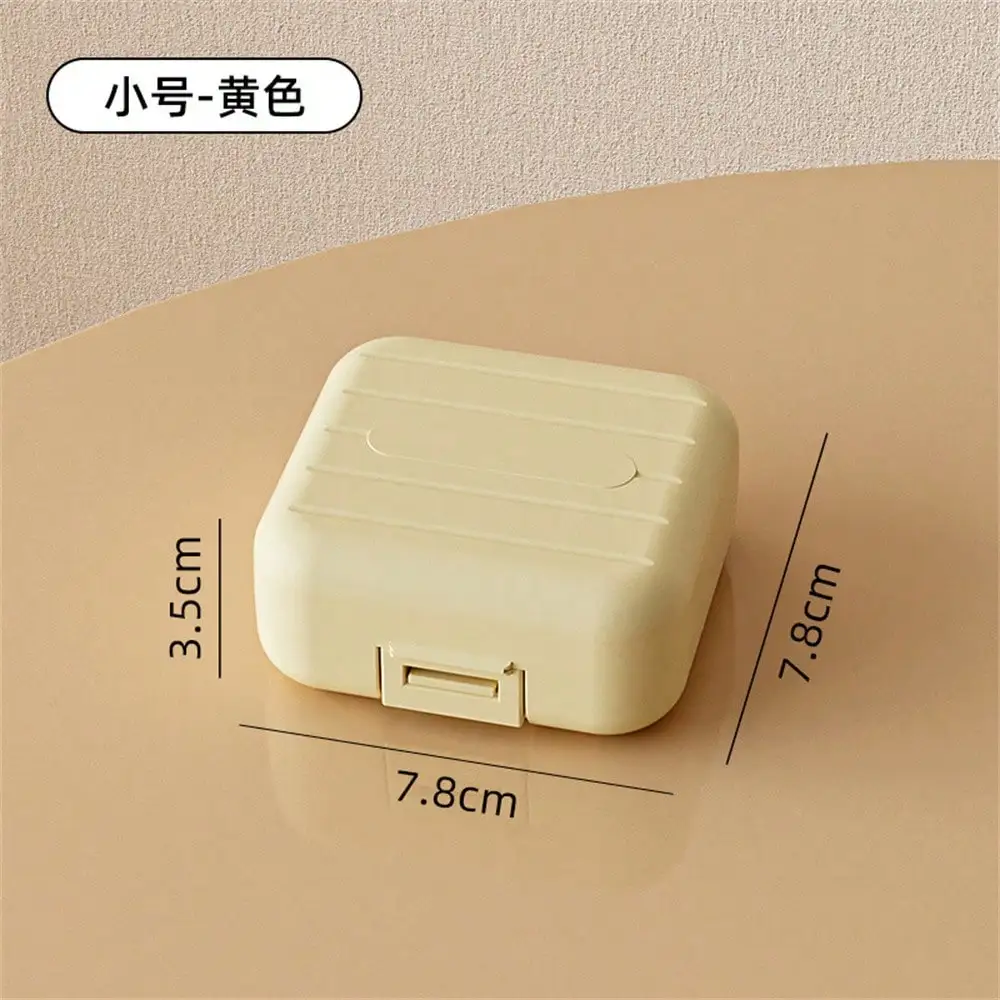 1pc 7-Compartment Portable Travel Mini Pill Case, Waterproof Moisture-Proof Pill Storage Container, Suitable For Storing Medicat