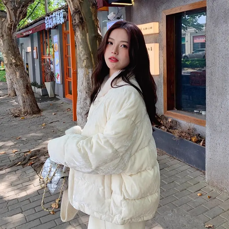 New Chinese Style National Style Cotton-padded Clothes Cotton-padded Jacket Women's Winter Design Sense Korean Small Coat