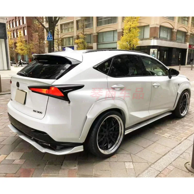 For 2017 and 2020 Lexus NX200 NX300 Carbon Fiber Rear Spoiler Tail Box Cover Artisan Version Rear Spoiler