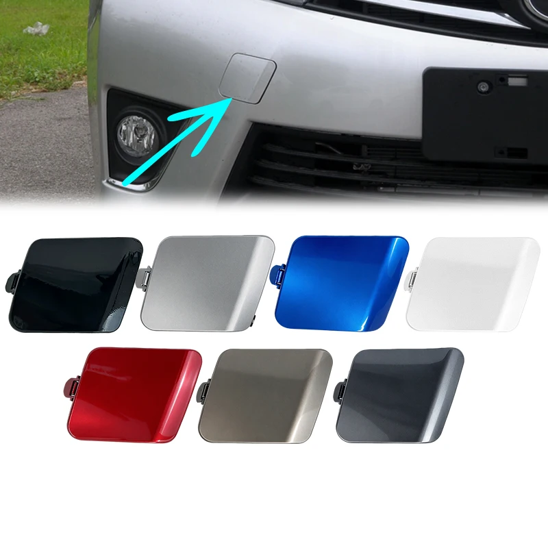 For Toyota Corolla 2014 2015 2016 Front Bumper Tow Hook Cover Cap Towing Eye 52127-02301 52127-02300
