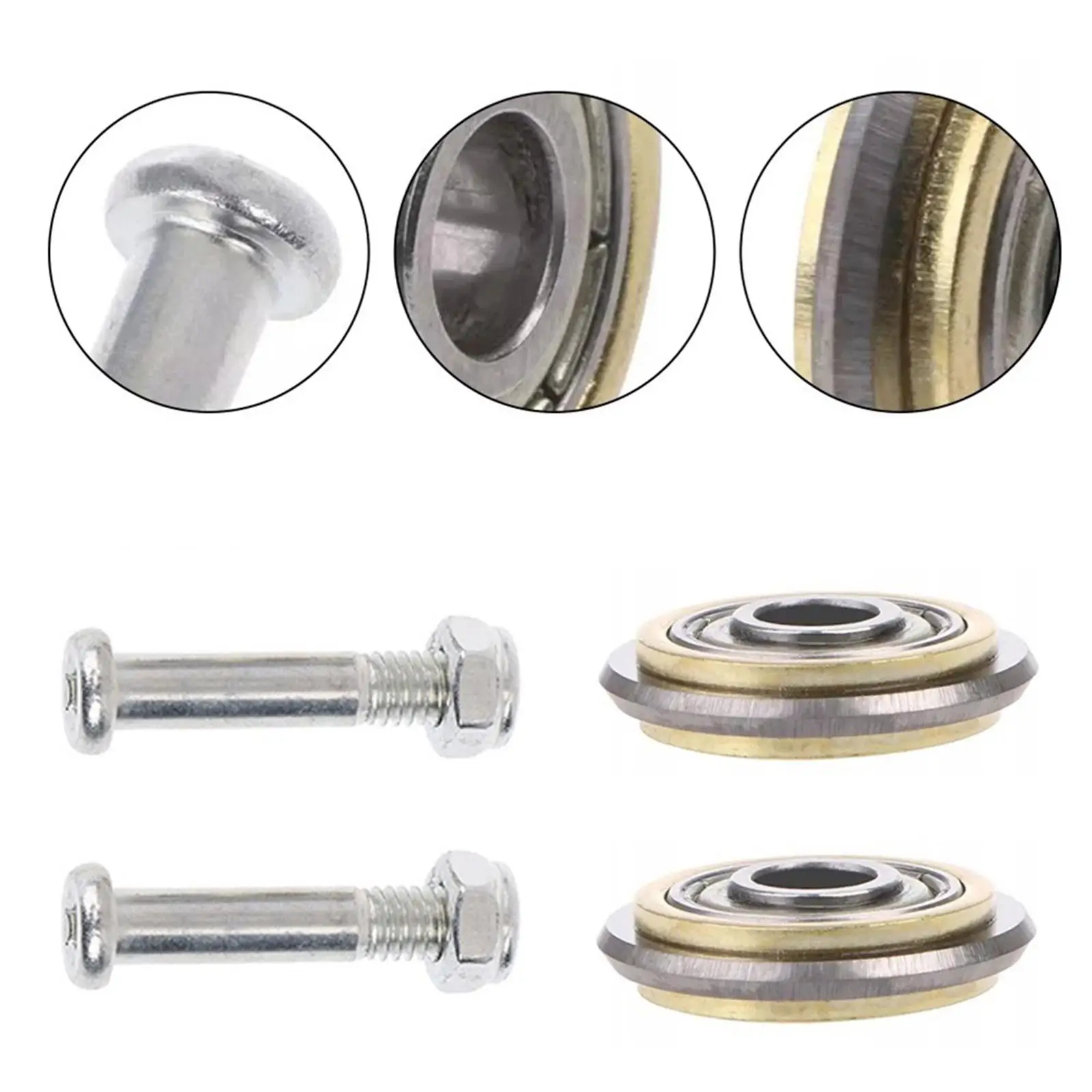 Ceramic Tile Cutting Disc Carbide Wheel Replacement 22mm for Manual Porcelain Cutter Sturdy Durable Rustproof Tool