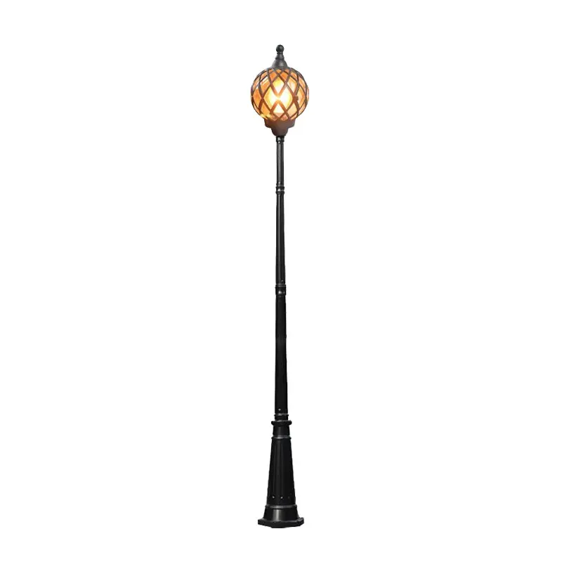 (≈2.6M)European Street Lamp, Garden Lawn Lamp, Waterproof Outdoor Lamp, Landscape, Public Garden Villa, Single Head