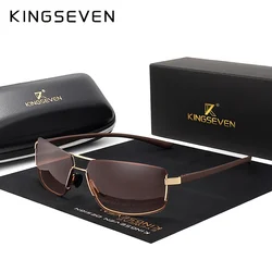 KINGSEVEN Light Weight Polarized Sunglasses For Men Women Sun Glasses with UVA&B Protection Comfort Eyewear Accessory Vintage