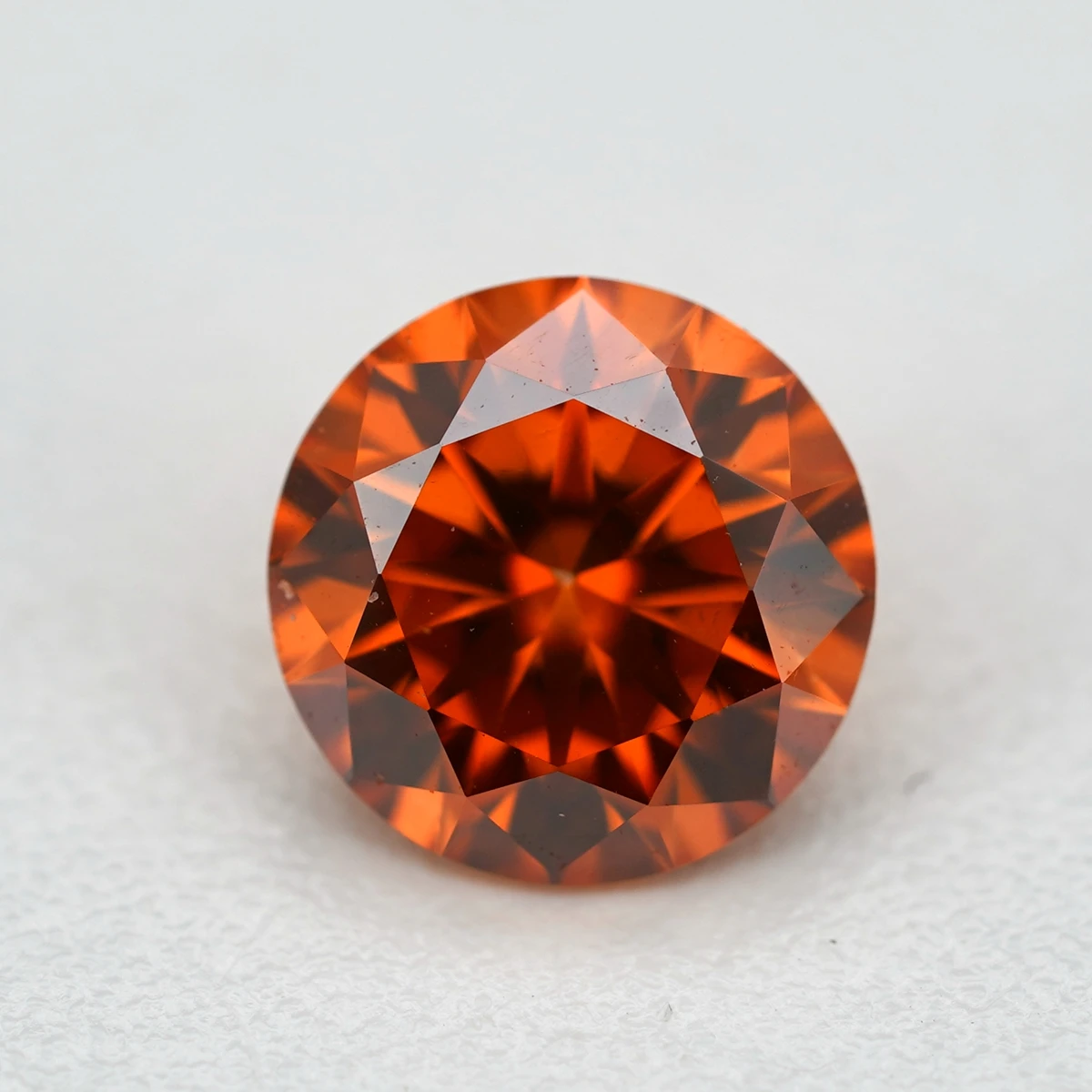 Meisidian Round Shape 3mm to 12mm Fancy Plated Colors 0.1ct to 6ct Lab Grown Moissanite Diamond Gemstones