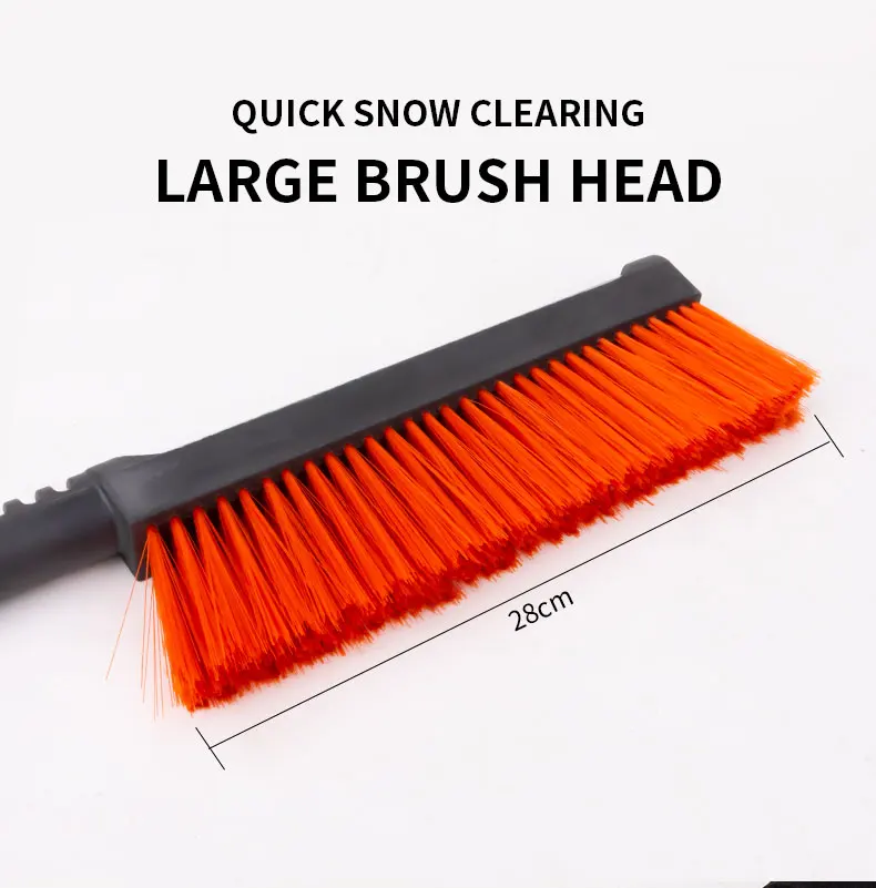 Snow Removal Shovel, Retractable Ice Scraper Snow Brush, 3 In 1 Telescopic Car Snow Shovel For Car Windshield