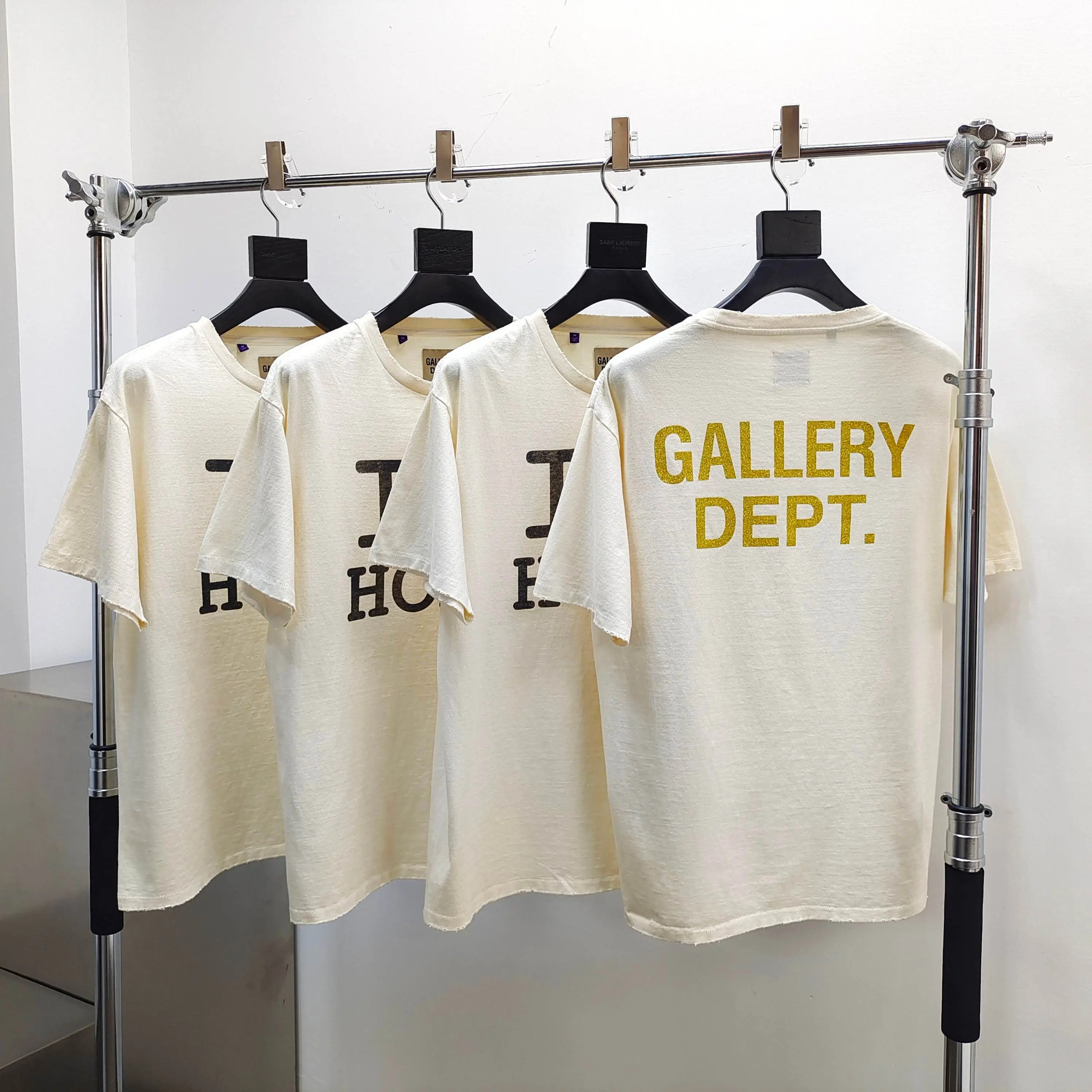 Gallery Dept I Love Home Beige Short Sleeve Tee
