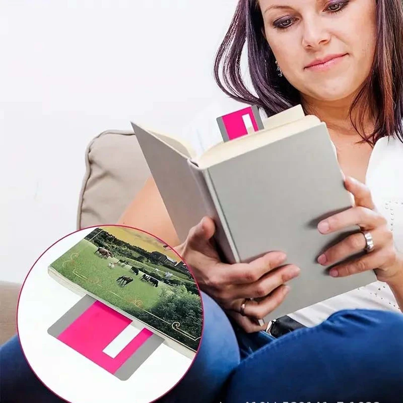 1-8 Pieces Large Size Guided Reading Strips Highlight Overlays Multicolor Reading Tracking Rulers for Dyslexics Bookmarks