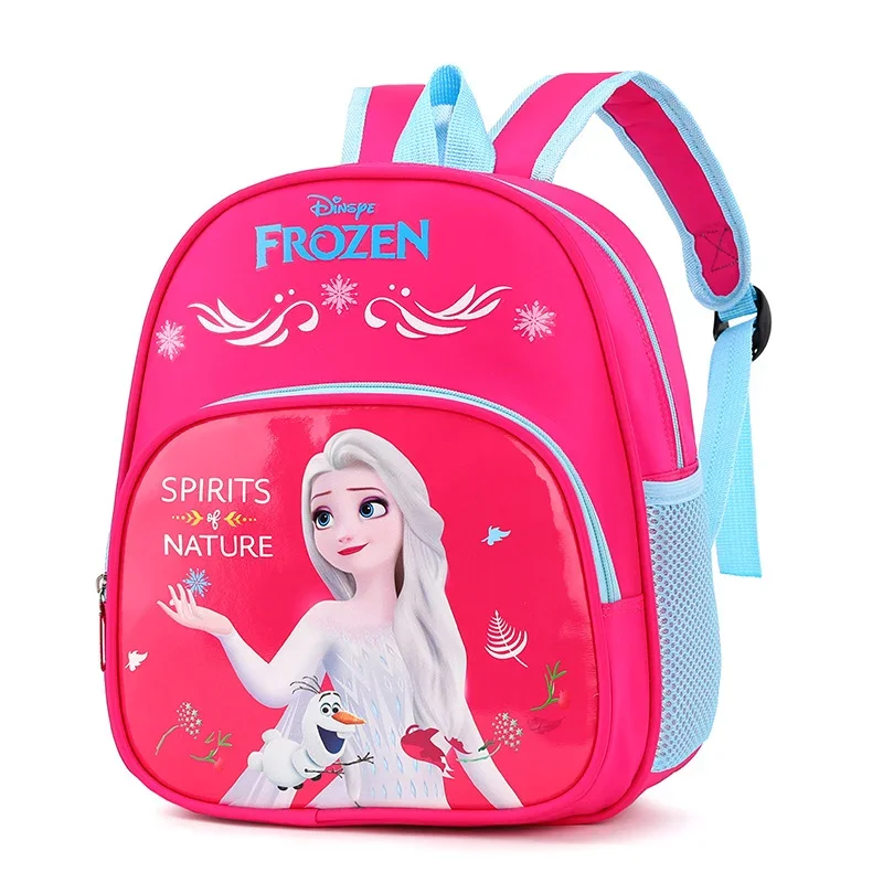 Disney Prinzessin Elsa Spiderman Rucksäcke Schüler Schult asche niedlichen Cartoon 3D Stereo Kindergarten Rucksack Kinder Reisetasche