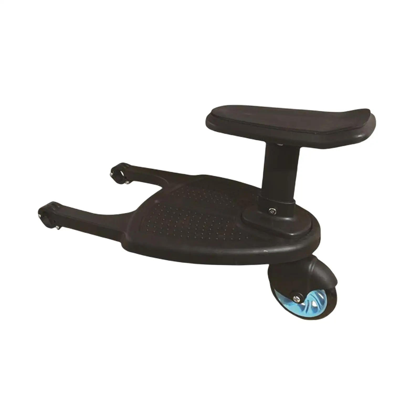 Pushcart Glider Board with Adjustable Pedal Pram Adapter for Toddler Sit and Stand Stroller Use