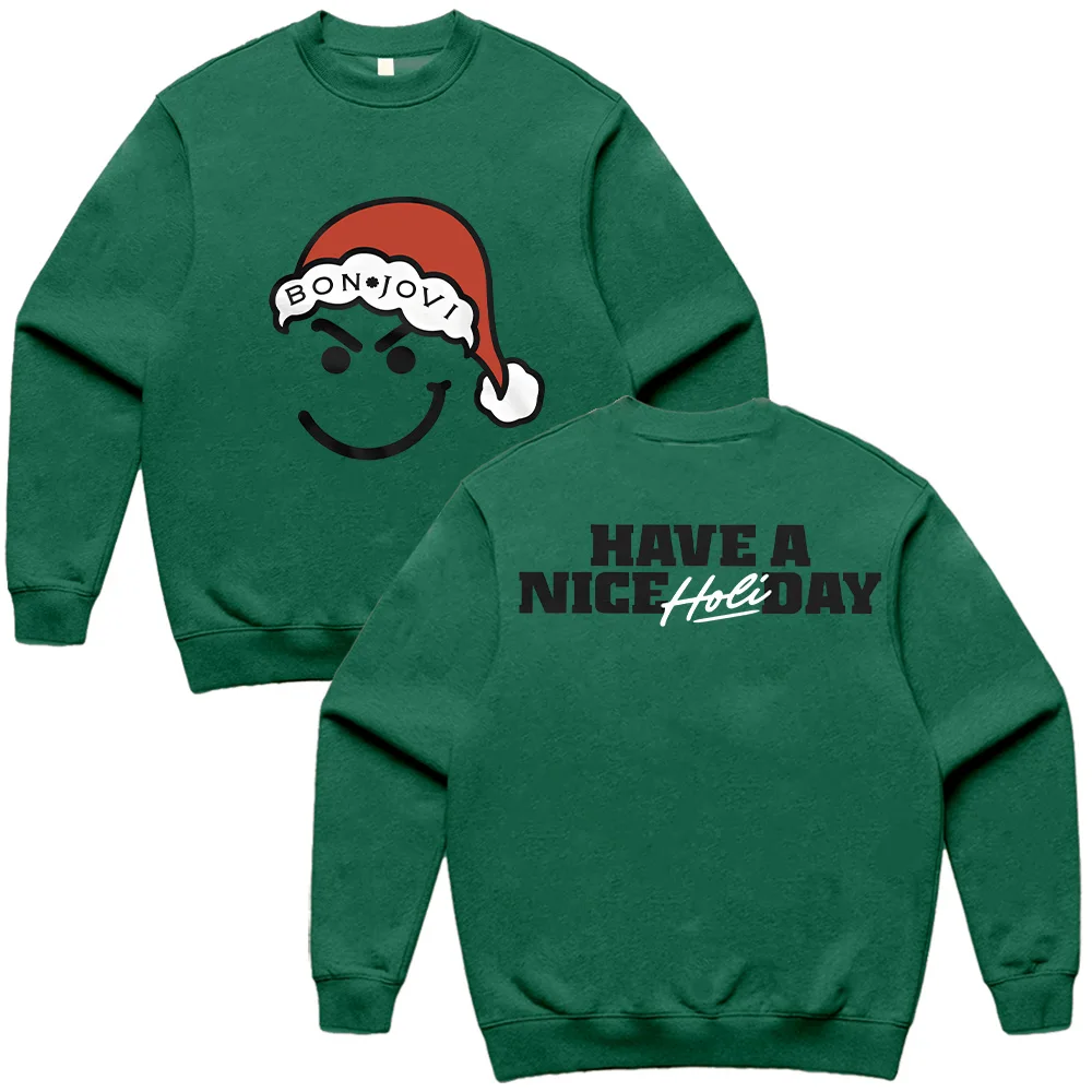 Have A Nice Holiday-camisas con cuello redondo para hombre y mujer, sudadera informal de Hip Hop, ropa informal holgada, jerséis deportivos de gran tamaño, Top