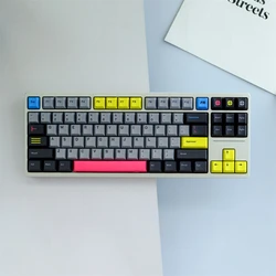 129Keys GMK Prepress Keycaps Cherry Profile PBT 5-side Dye Sublimation Mechanical Keyboard Keycap For MX Switch With 1.75U Shift
