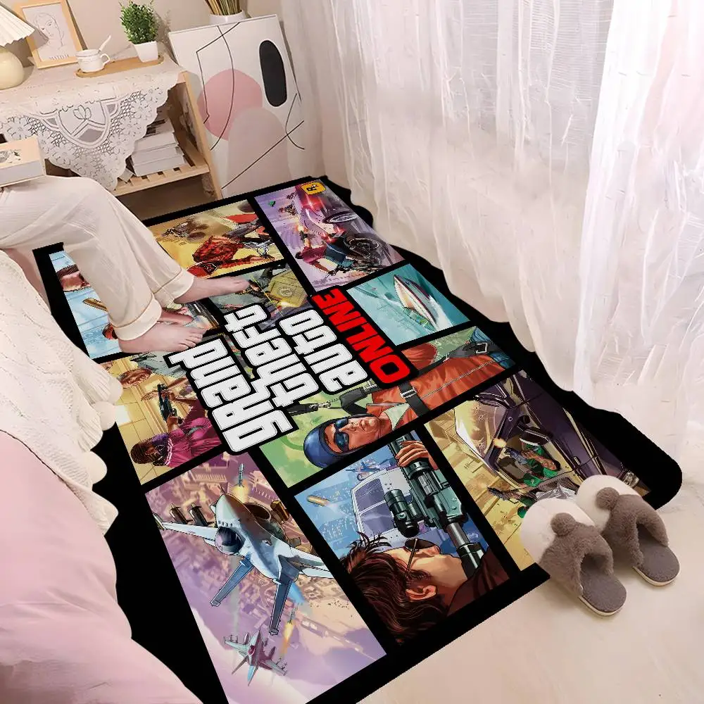 سرقة السيارات الكبرى الخامس المدخل السجاد عدم الانزلاق غرفة الغسيل حصيرة الغسيل ديكور شرفة الطفل غرفة المعيشة المرحاض البساط