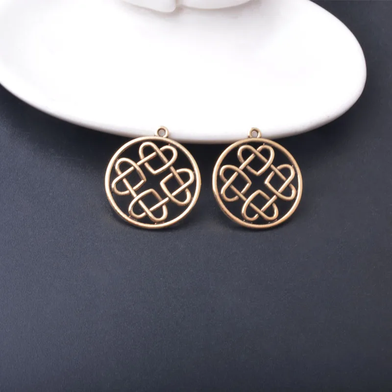 10 Stück/Set Ethnische Antike Silber-Goldene Schildkröten-Anhänger Schmuckzubehör Boho Pfeil-Bogen-Anhänger DIY Damen-Ohrringe – Detail 9