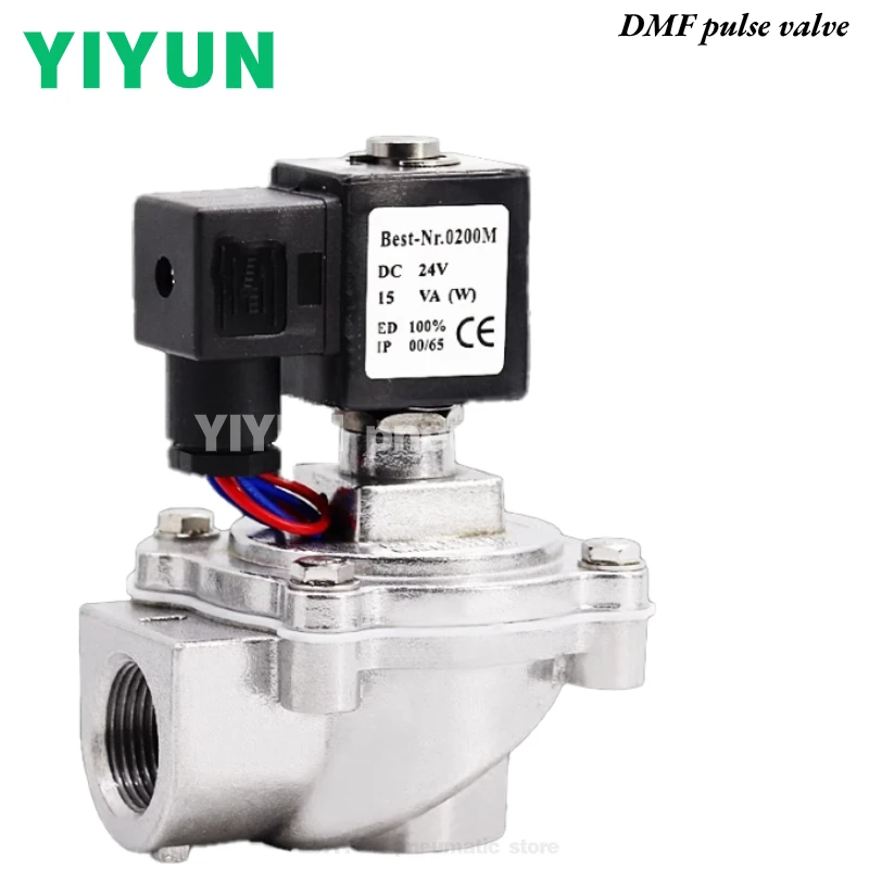

solenoid valve Right-angle bag dust collector DC24V Pulse valve 1 inch DMF-Z-20S/25/40/50J