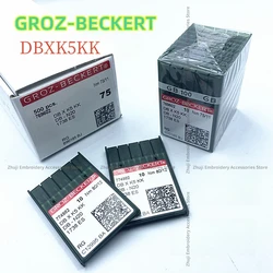 10PCS 1bag German Groz Dbxk5kk Db*k5kk Groz-Beckert Needles Silver Needle Sequin Computer Embroidery Machine Accessories