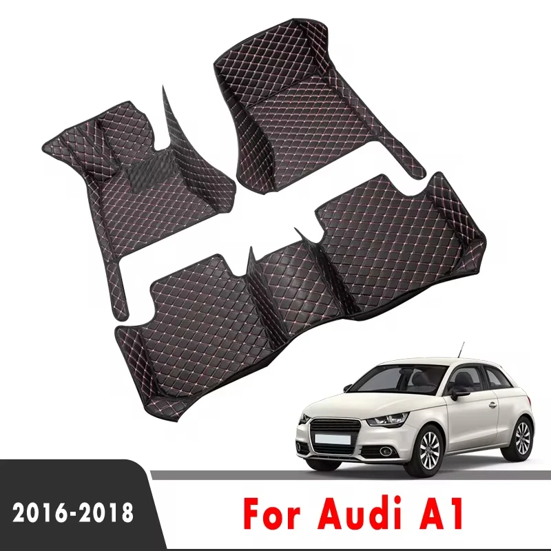 

Автомобильные напольные коврики для Audi A1 2018 2017 2016 искусственные фотообои под заказ автомобильные накладки на ножки автомобильные аксессуары для интерьера