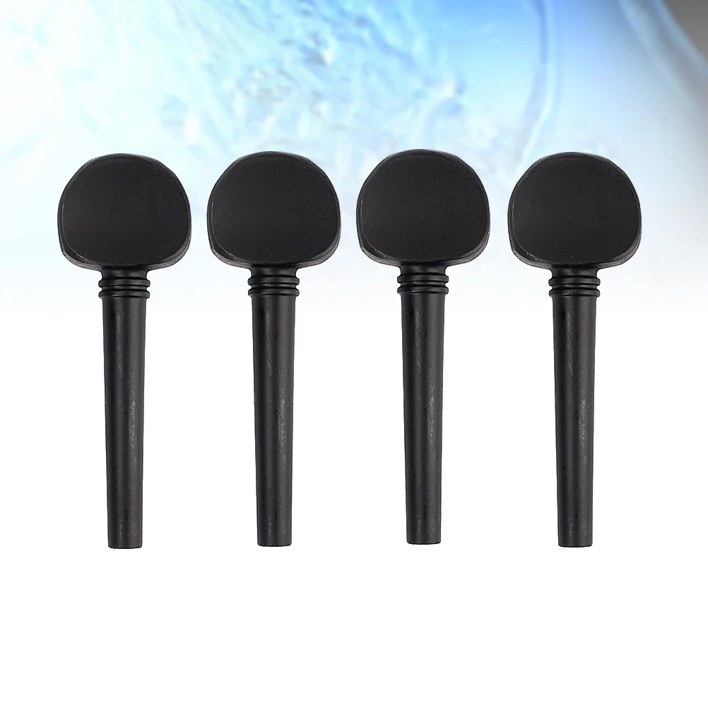 

Cello Tuning Pegs Set Vintage Style Wooden Shaft for Cello Instrument Parts Not Perforated Self-Adjusting Replacement
