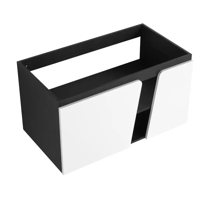 

36" Wall-Mounted Bathroom Vanity with Soft-Close Cabinet Door, No Basin Included, Stylish and Space-Saving Design