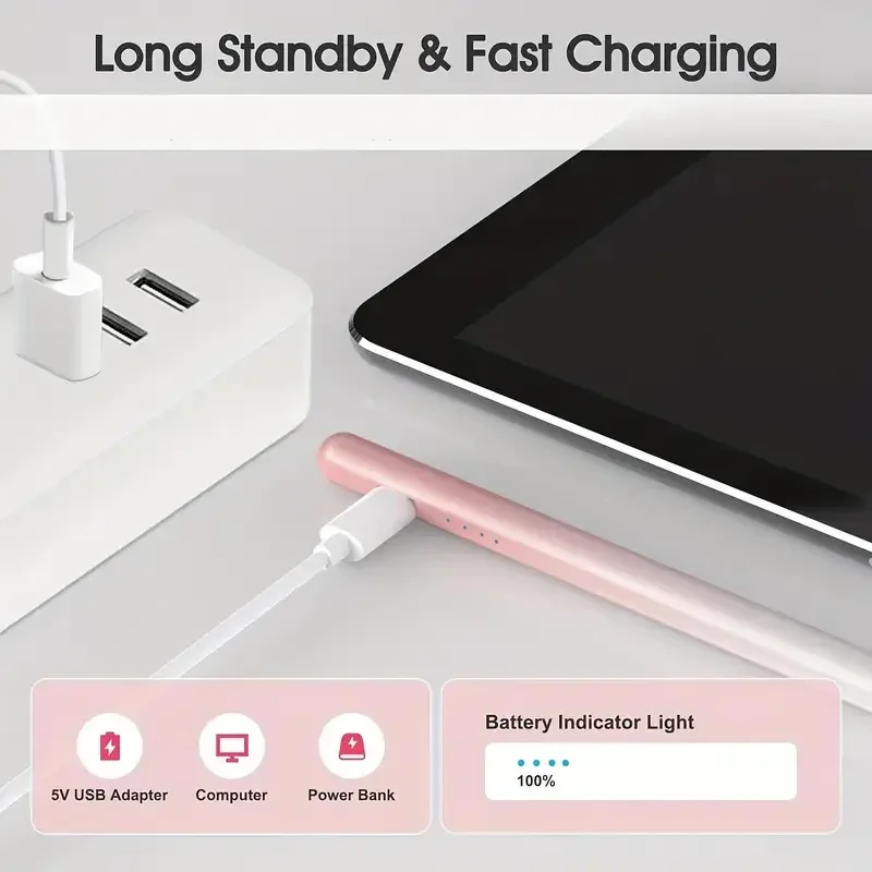Stylus Pencil For Apple IPad With Magnetic Charging (Compatible With All Touch Screen IPads)