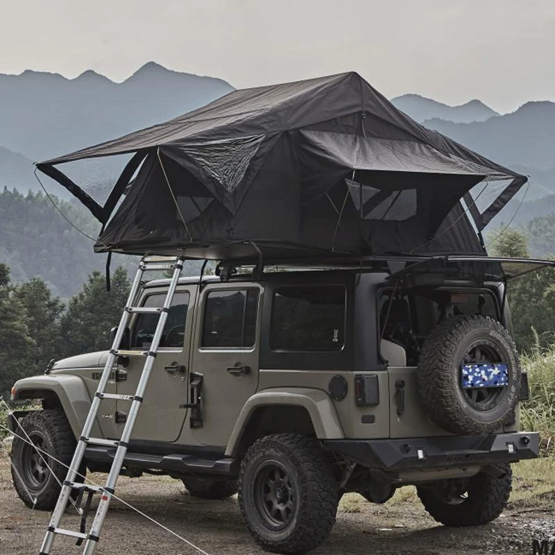 Roof tent with side tent Automatic outdoor self-driving tour SUV car pickup truck car camping