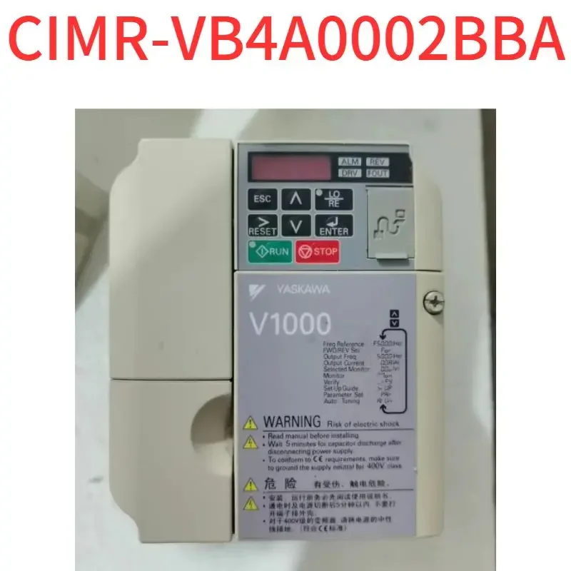 

Second-hand test OK CIMR-VB4A0002BBA