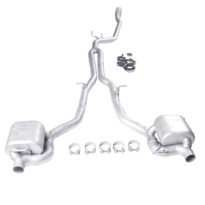 Suitable for Mercedes-Benz SLC260 SLC300 R172 Catback exhaust pipe muffler, remote control electric valve exhaust system