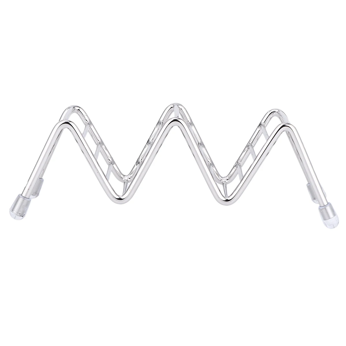 

Corn Tortilla Rack Stainless Steel Burrito Hot Dog Tray Food Serving Table Party Camping Kitchen Bar