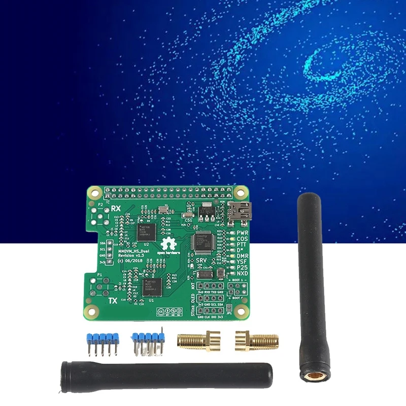 Per Raspberry Pi Scheda di Valutazione MMDVM Relè DMR P25 YSF DSTAR Radio Digitale Gateway Modulo Scheda Hotspot Wireless