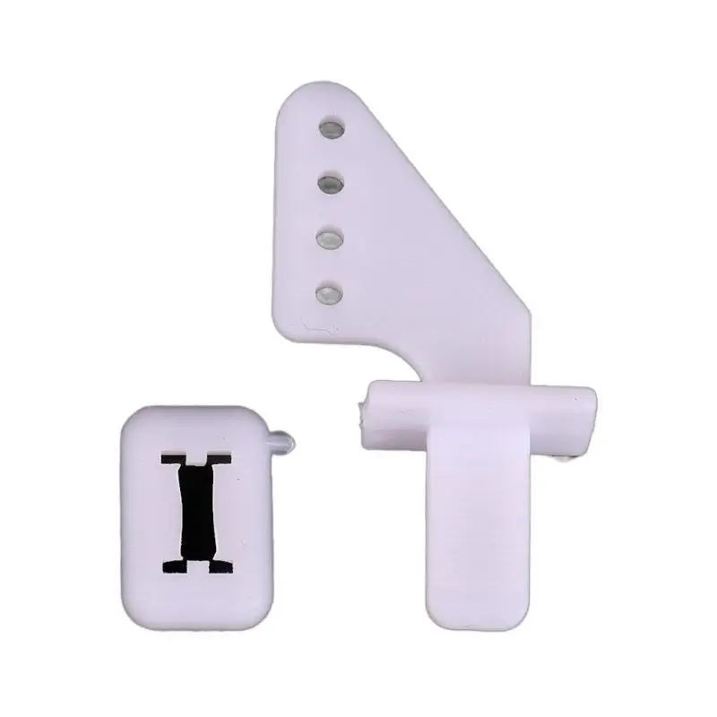 20 Pack RC Airplane Servo Horn U Type Connector Smooth Surface For DIY Model Aircraft Assembly Upgrade Replacement