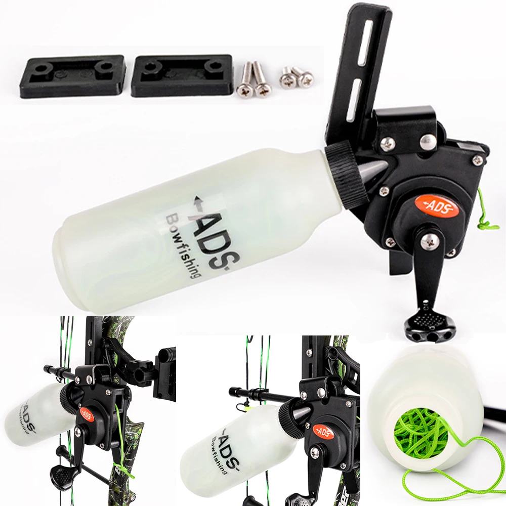 

Archery Bowfishing Reel Rope Pot Fishing Tools 40m Rope Compound Recurve Bow Fishing Hunting Accessories