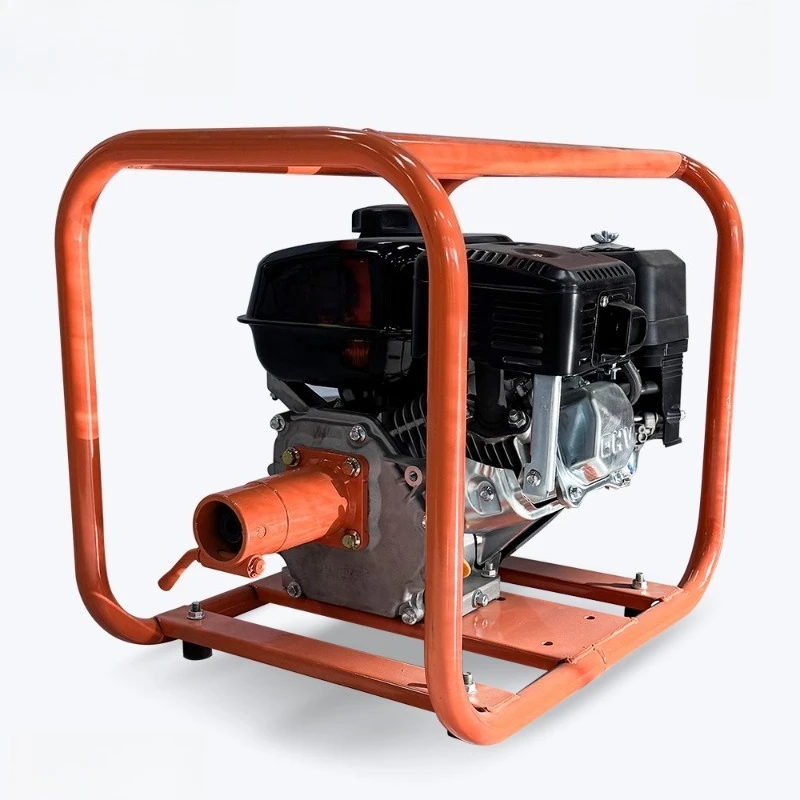High Efficiency Low Maintenance Box Cement Vibratory Compactor 5.5-6 HP Engine Vibrator 4-12m Concrete Flexible Shaft