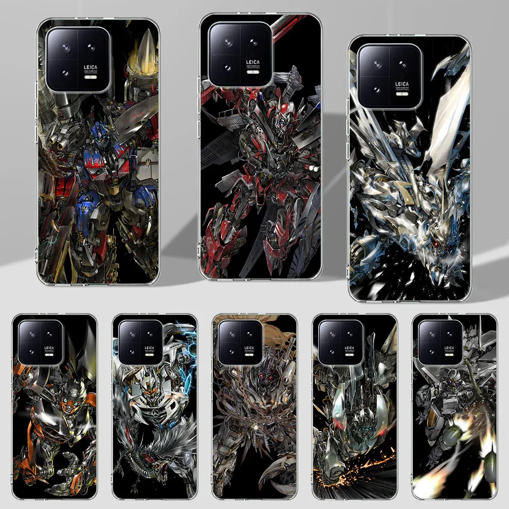 Optimus Prime Cybertron Sentinel Prime Case for Xiaomi Mi 11T 13 11 10T 8 9 CC9 A3 CC9E 11i 12 8 9T Pro 10 Lite Soft Phone Cover