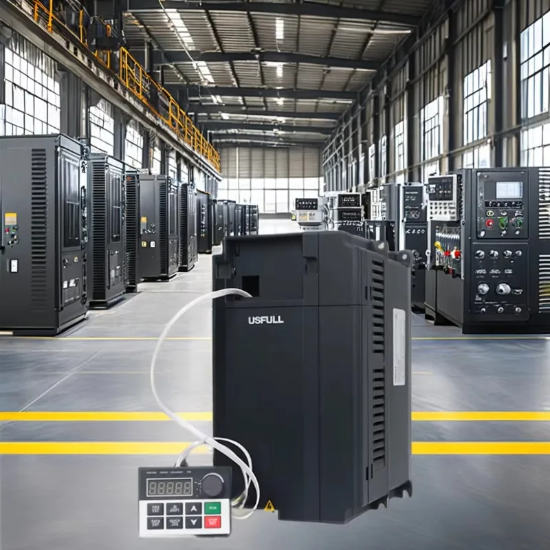 Wysokowydajny falownik 380V 15kW 3-fazowy z regulacją częstotliwości VFD, oszczędzający energię, napęd AC do silników używanych.