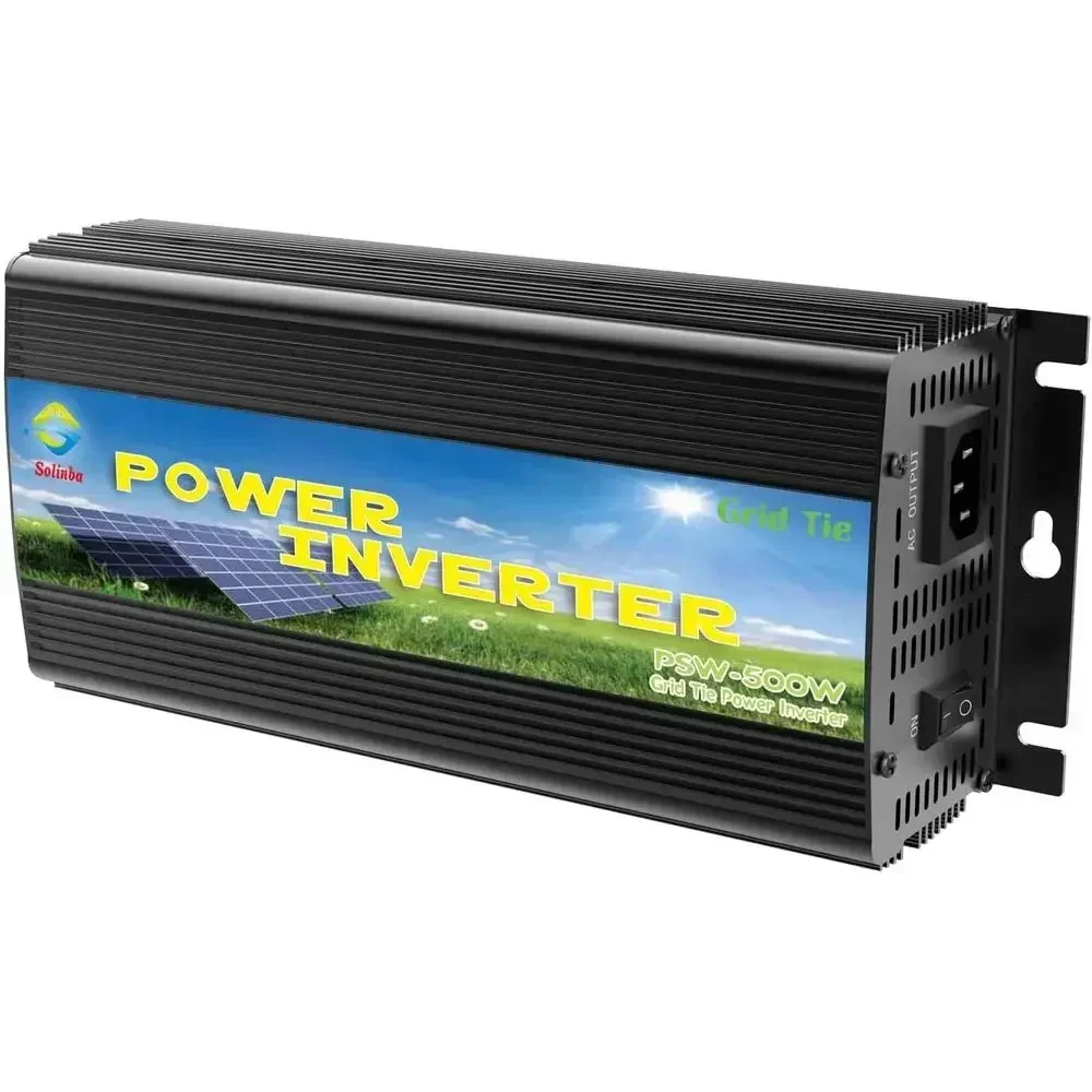 500W Solar Grid-Tie Inverter, 11-28V DC to 90-130V AC or 12V System
